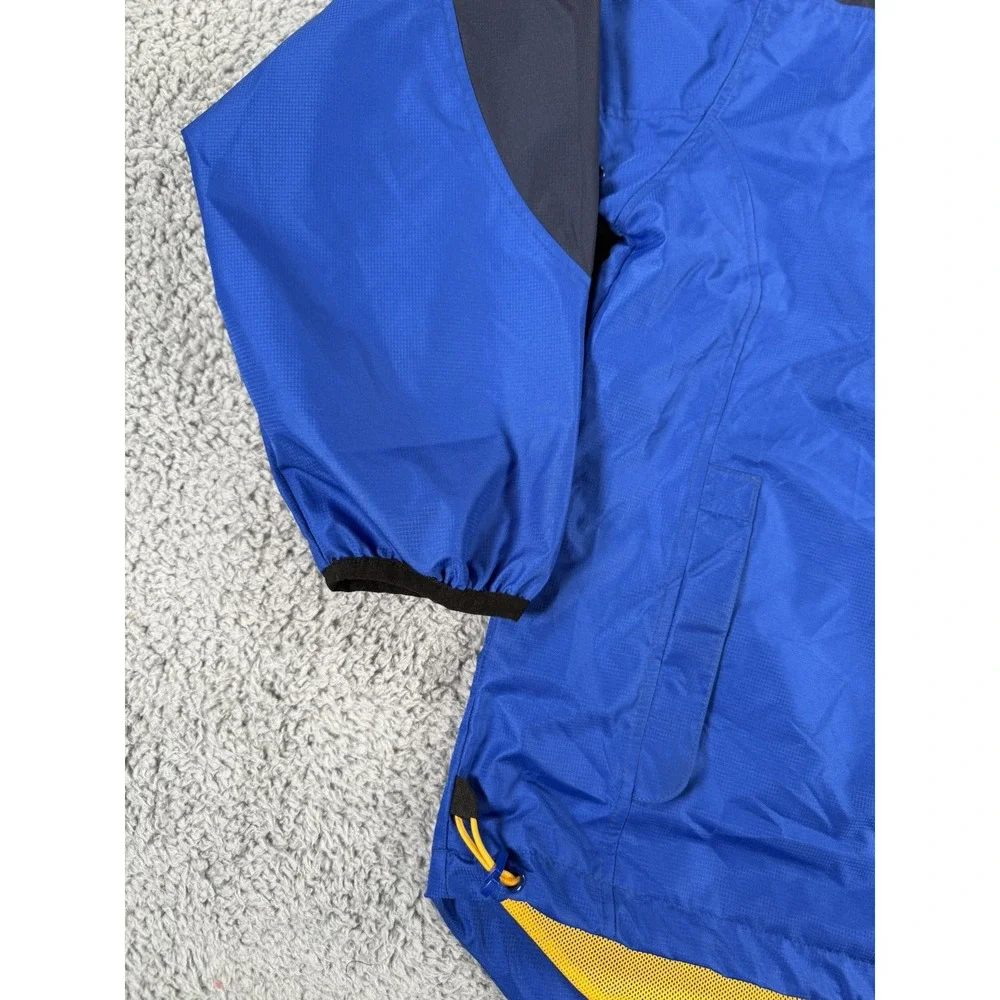 Vintage Starter Windbreaker Jacket Mens Large Blue‎ Lightweight Full Zip Lined